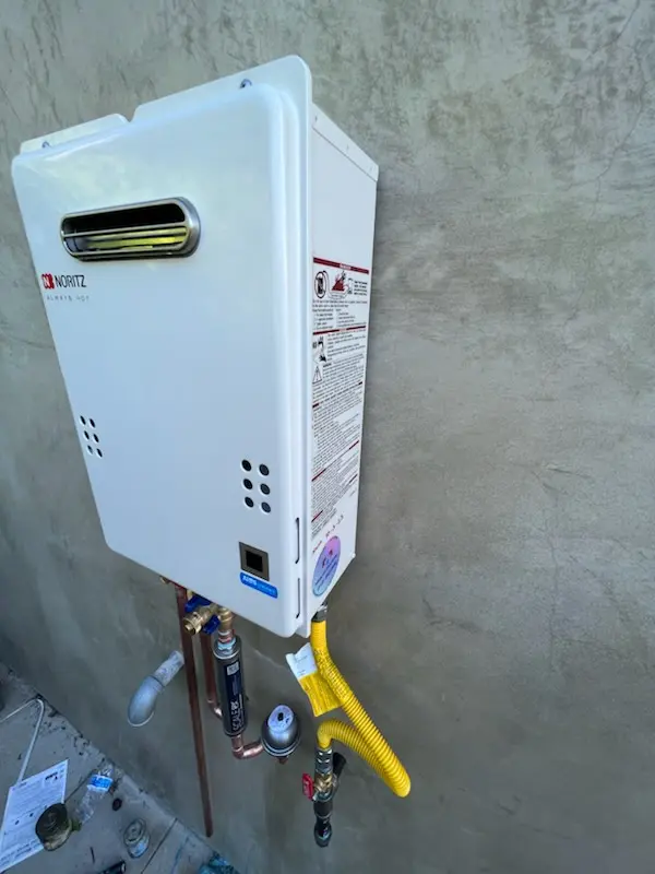 Tankless water heater installation for Regina Heights homes